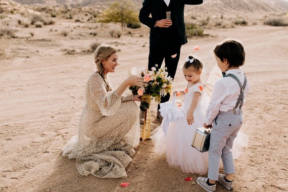 Ultra chic Joshua Tree wedding at Rimrock Ranch on 100 Layer Cake Inspiration