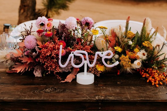 Ultra chic Joshua Tree wedding at Rimrock Ranch on 100 Layer Cake