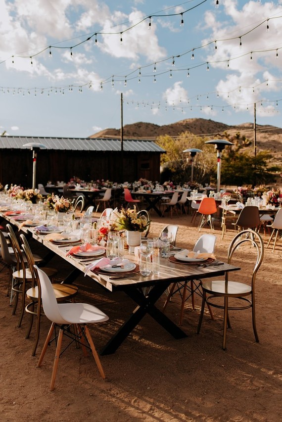 Ultra chic Joshua Tree wedding at Rimrock Ranch on 100 Layer Cake