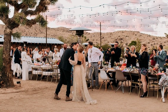 Ultra chic Joshua Tree wedding at Rimrock Ranch on 100 Layer Cake