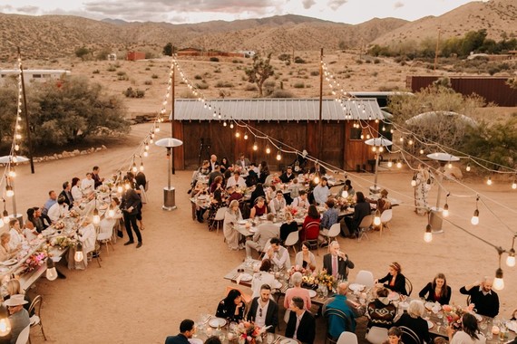 Ultra chic Joshua Tree wedding at Rimrock Ranch on 100 Layer Cake