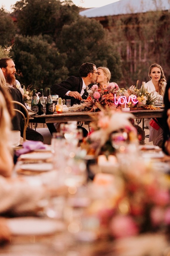 Ultra chic Joshua Tree wedding at Rimrock Ranch on 100 Layer Cake