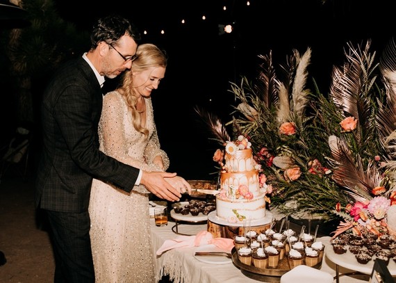 Ultra chic Joshua Tree wedding at Rimrock Ranch on 100 Layer Cake