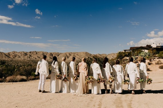 Ultra chic Joshua Tree wedding at Rimrock Ranch on 100 Layer Cake Inspiration