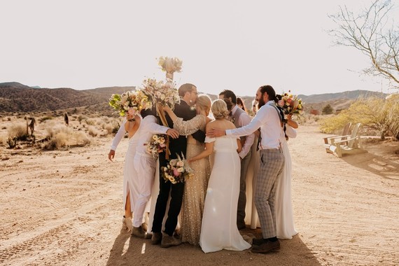 Ultra chic Joshua Tree wedding at Rimrock Ranch on 100 Layer Cake Inspiration