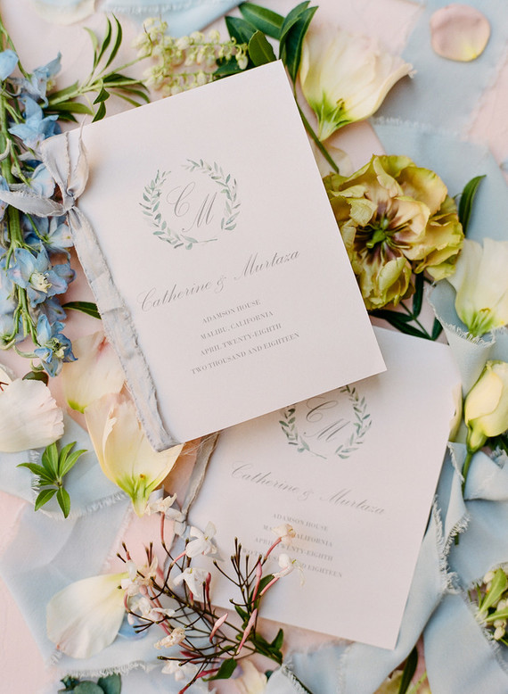 Pastel California wedding with the most thoughtful, stunning details