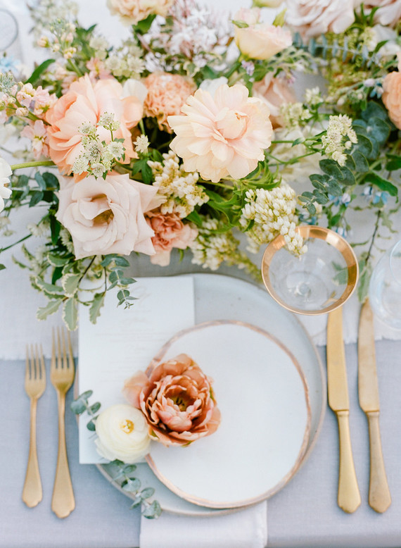 Pastel California wedding with the most thoughtful, stunning details