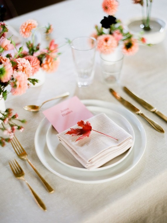 Fall dinner party in NYC with The Wedding Artists Collective