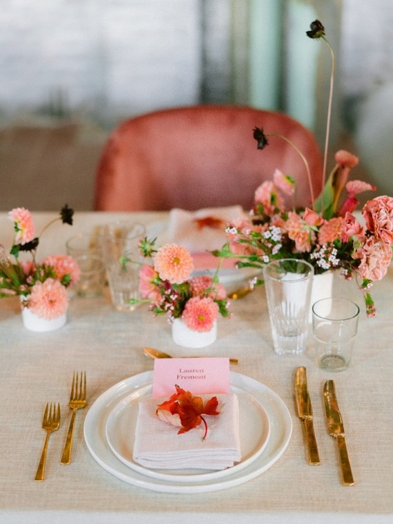 Fall dinner party in NYC with The Wedding Artists Collective