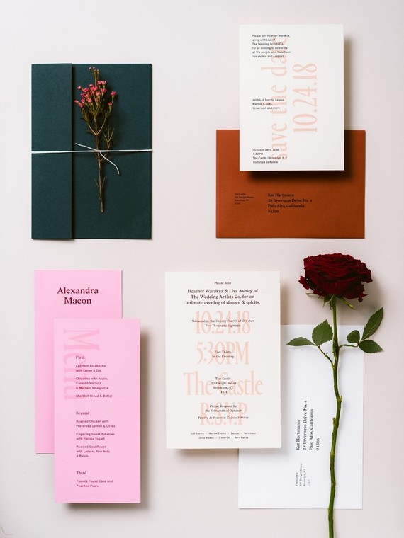 Fall dinner party in NYC with The Wedding Artists Collective