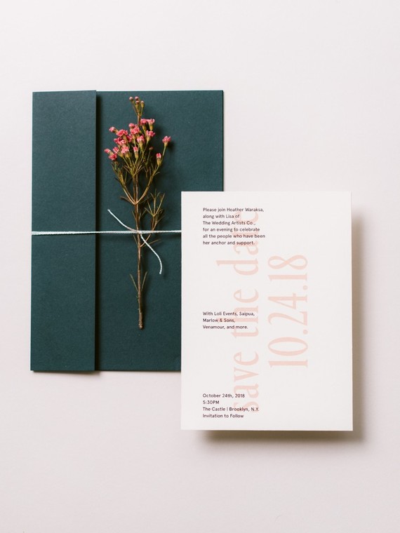 Fall dinner party in NYC with The Wedding Artists Collective