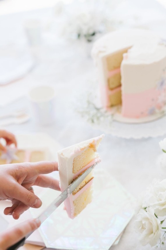 All white arctic wonderland 7th birthday party Inspiration