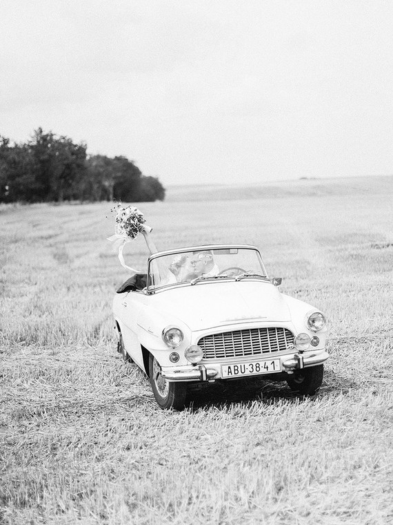 Sweet spring countryside wedding at Castle Bon Repos outside of Prague