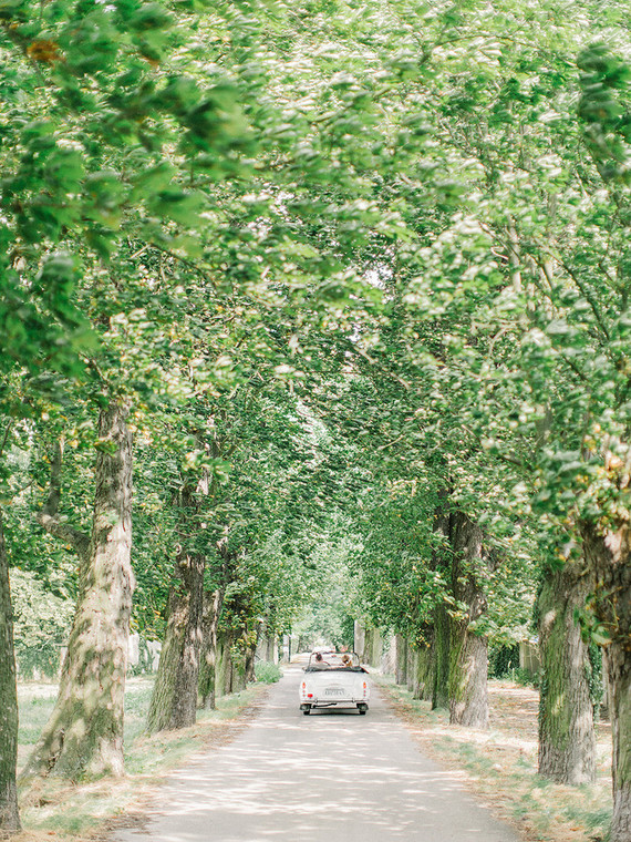 Sweet spring countryside wedding at Castle Bon Repos outside of Prague
