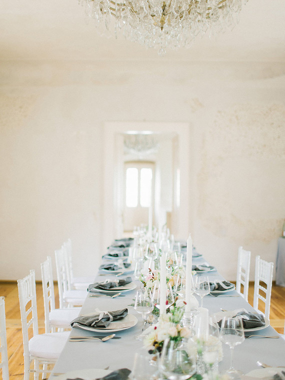 Sweet spring countryside wedding at Castle Bon Repos outside of Prague
