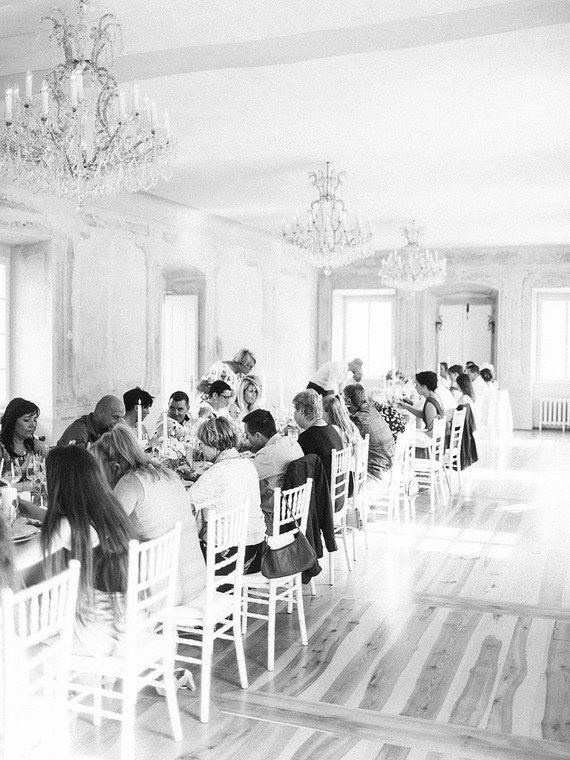 Sweet spring countryside wedding at Castle Bon Repos outside of Prague