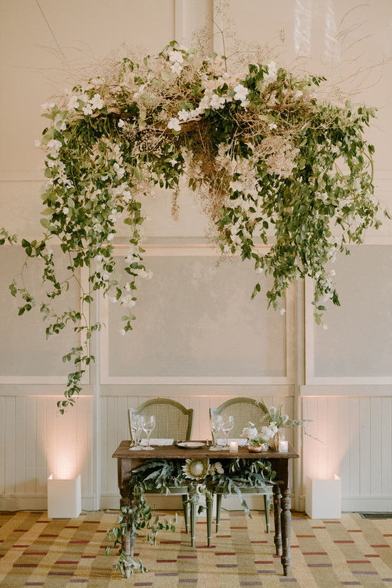Organic same-sex wedding at Cavallo Point in San Francisco with the couple's children