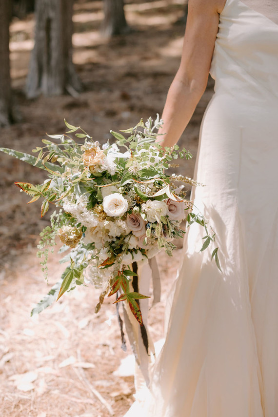 Organic same-sex wedding at Cavallo Point in San Francisco with the couple's children