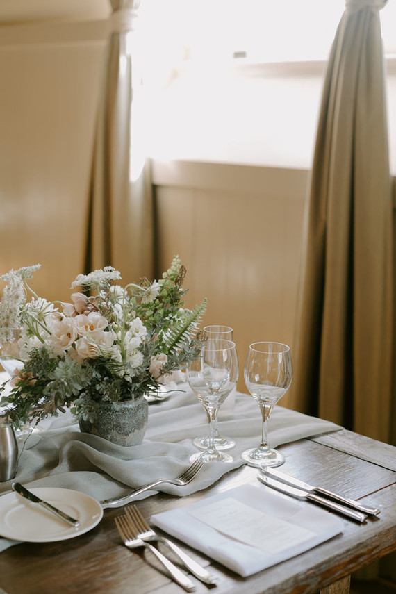 Organic same-sex wedding at Cavallo Point in San Francisco with the couple's children