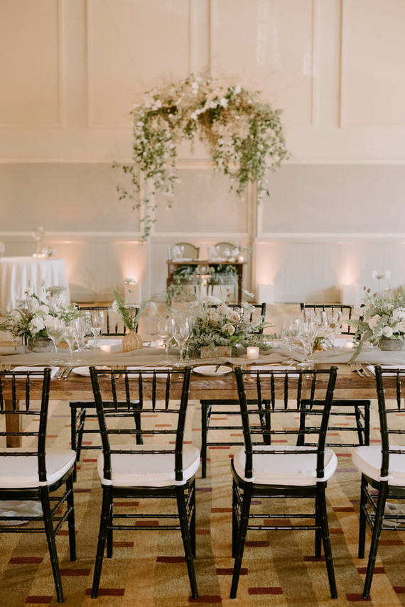 Organic same-sex wedding at Cavallo Point in San Francisco with the couple's children