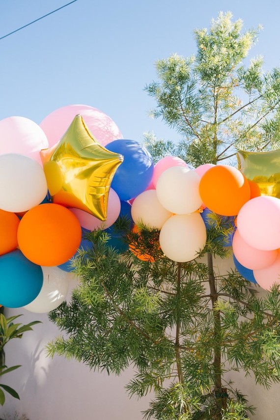 Toy Story and space-themed girl's second birthday party Inspiration