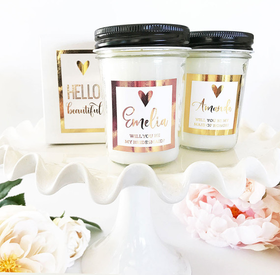 Bridesmaid gift box Inspiration
