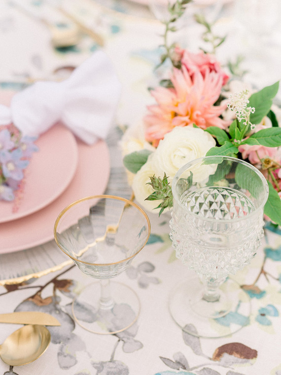 All white gender surprise beach baby shower in La Jolla