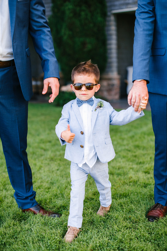 the cutest ring bearer ever!