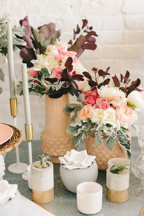 Muted pastel baby girl baby shower by Heirloom DC