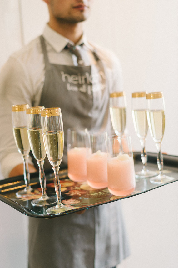 Muted pastel baby girl baby shower by Heirloom DC