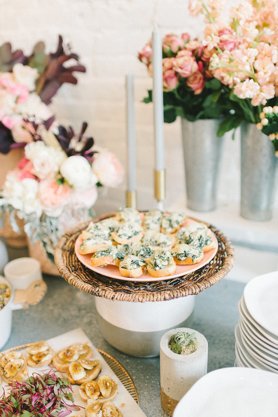 Muted pastel baby girl baby shower by Heirloom DC