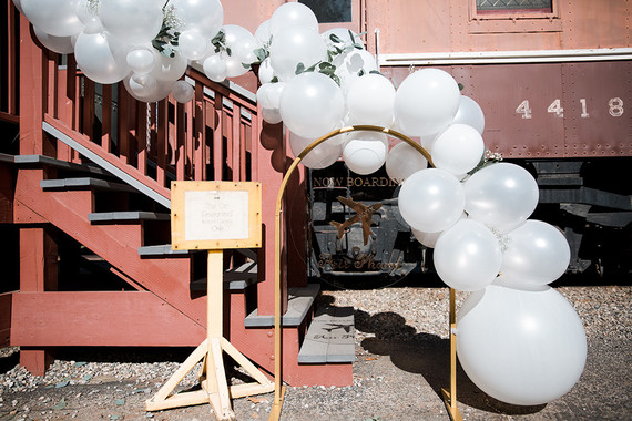 Vintage French travel-themed 2nd birthday party at Travel Town in Griffith Park