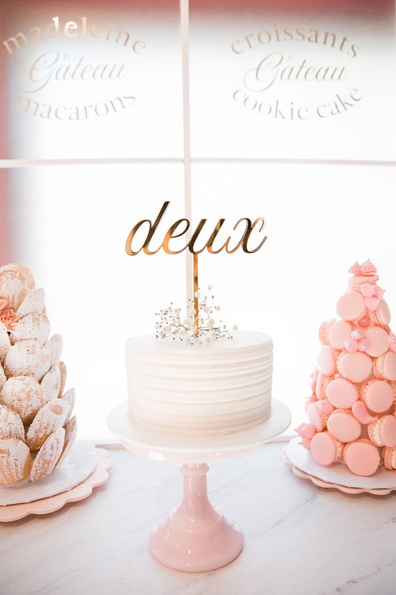 Vintage French travel-themed 2nd birthday party at Travel Town in Griffith Park