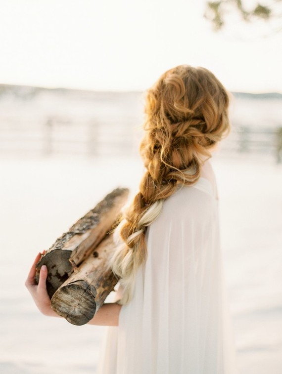 Luxe winter Rocky Mountain ranch wedding