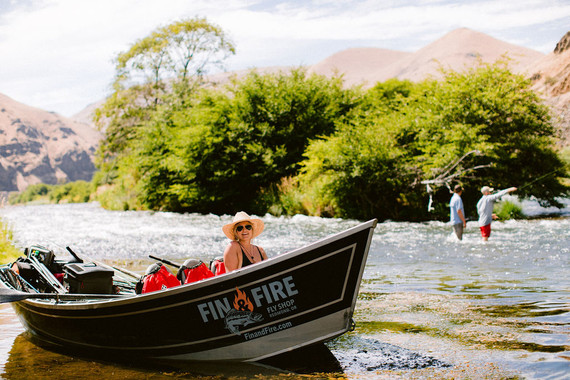This bohemian elopement will have you dreaming of a laid back river trip Wedding Inspiration