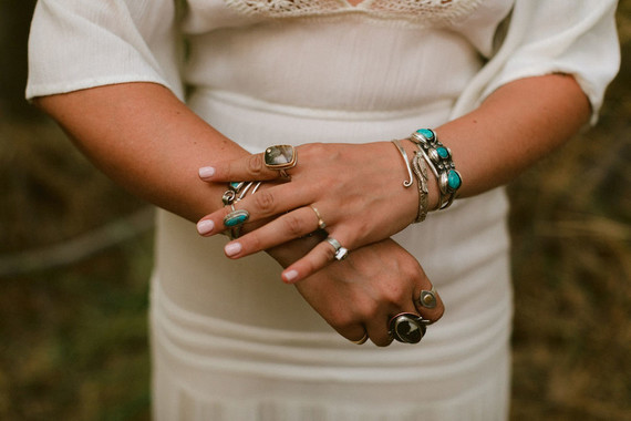 This bohemian elopement will have you dreaming of a laid back river trip Wedding Inspiration