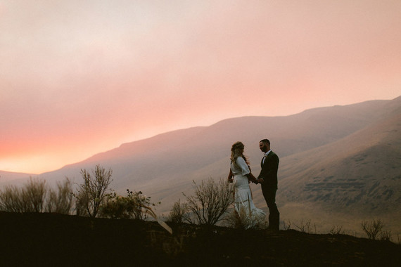 This bohemian elopement will have you dreaming of a laid back river trip Wedding Inspiration