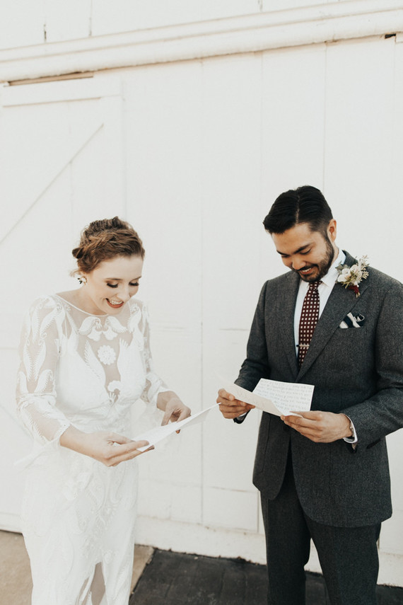 Rustic boho Kansas City barn wedding