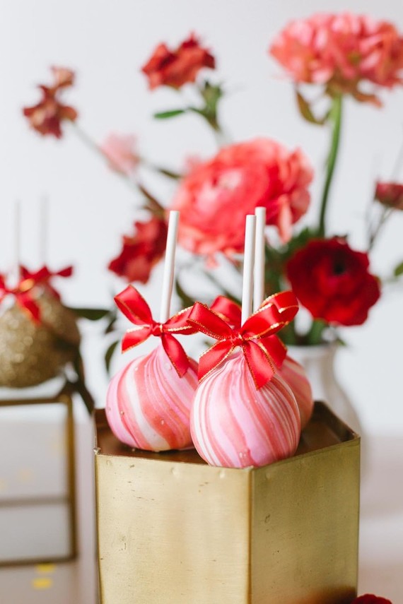 Lunar New Year kids party with red and gold details