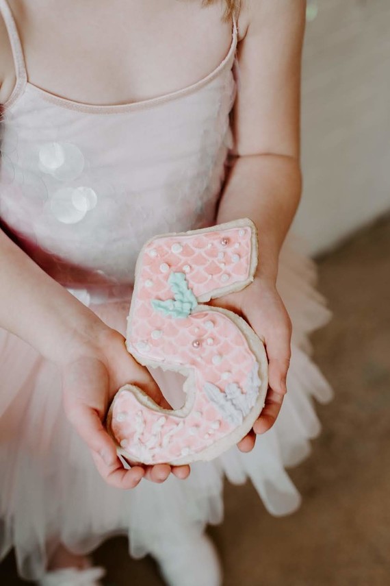 Boho mermaid girl's birthday party with all the sparkles