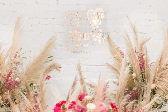 Eye Love You boho kids Valentine's Day party