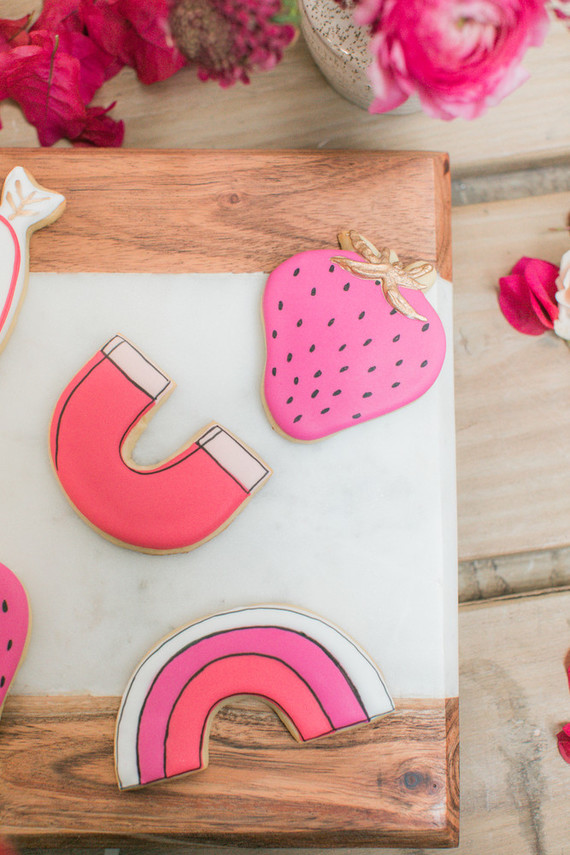 Eye Love You boho kids Valentine's Day party