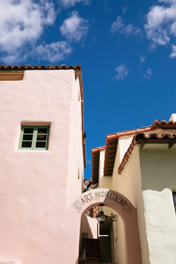 Modern blushy Palm Springs wedding at Colony 29