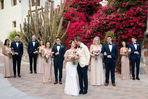 Modern blushy Palm Springs wedding at Colony 29 Inspiration