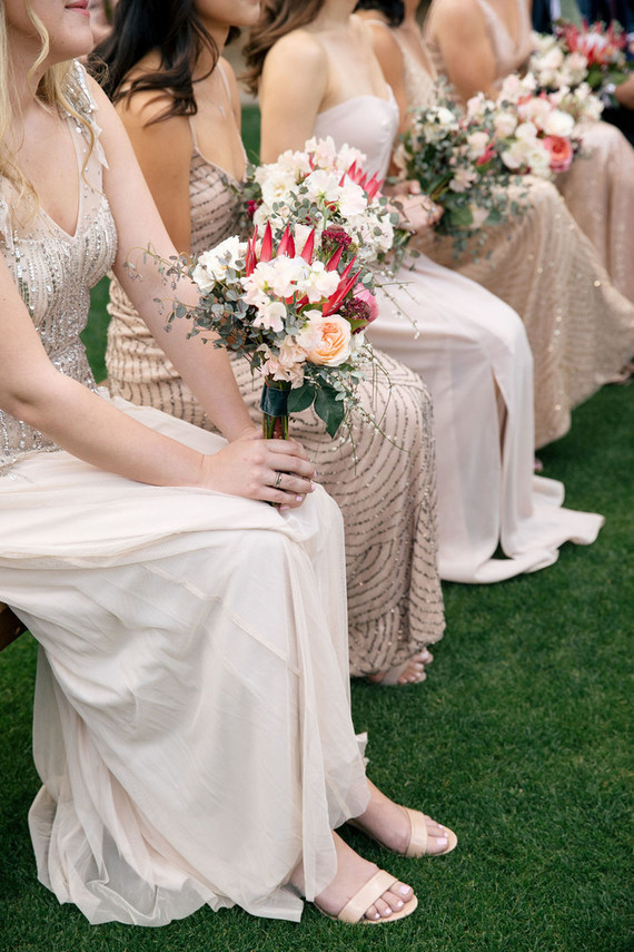 Modern blushy Palm Springs wedding at Colony 29 Inspiration
