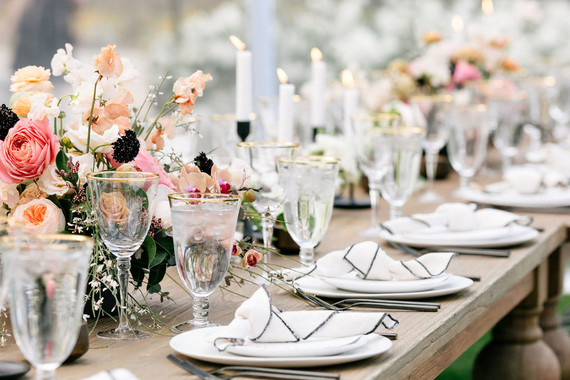 Modern blushy Palm Springs wedding at Colony 29 Inspiration