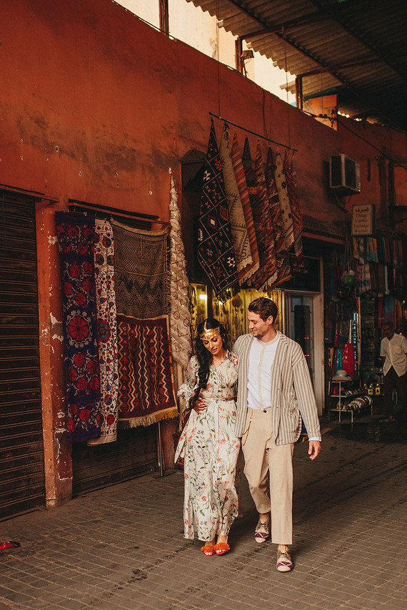The ultimate in laid back desert chic is this stylish wedding in the Agfay desert outside of Marrakesh