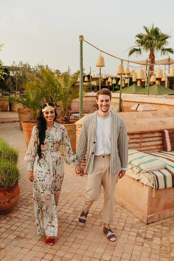 The ultimate in laid back desert chic is this stylish wedding in the Agfay desert outside of Marrakesh