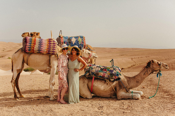The ultimate in laid back desert chic is this stylish wedding in the Agfay desert outside of Marrakesh