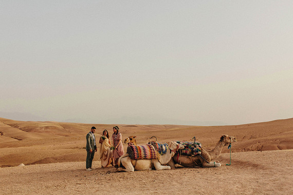 The ultimate in laid back desert chic is this stylish wedding in the Agfay desert outside of Marrakesh